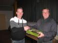 Tonnie Boven, kampioen woensdagavondcomp.